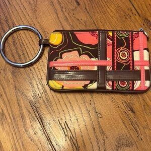 Vera Bradley Floral Wristlet